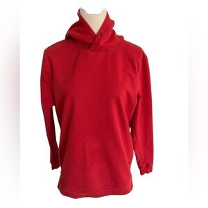 CUTS Women’s Red Medium Hoodie Cotton Spandex